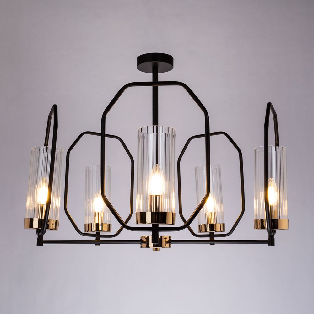 A7004PL-5BK Потолочная люстра Arte Lamp Celaeno A7004PL-5BK