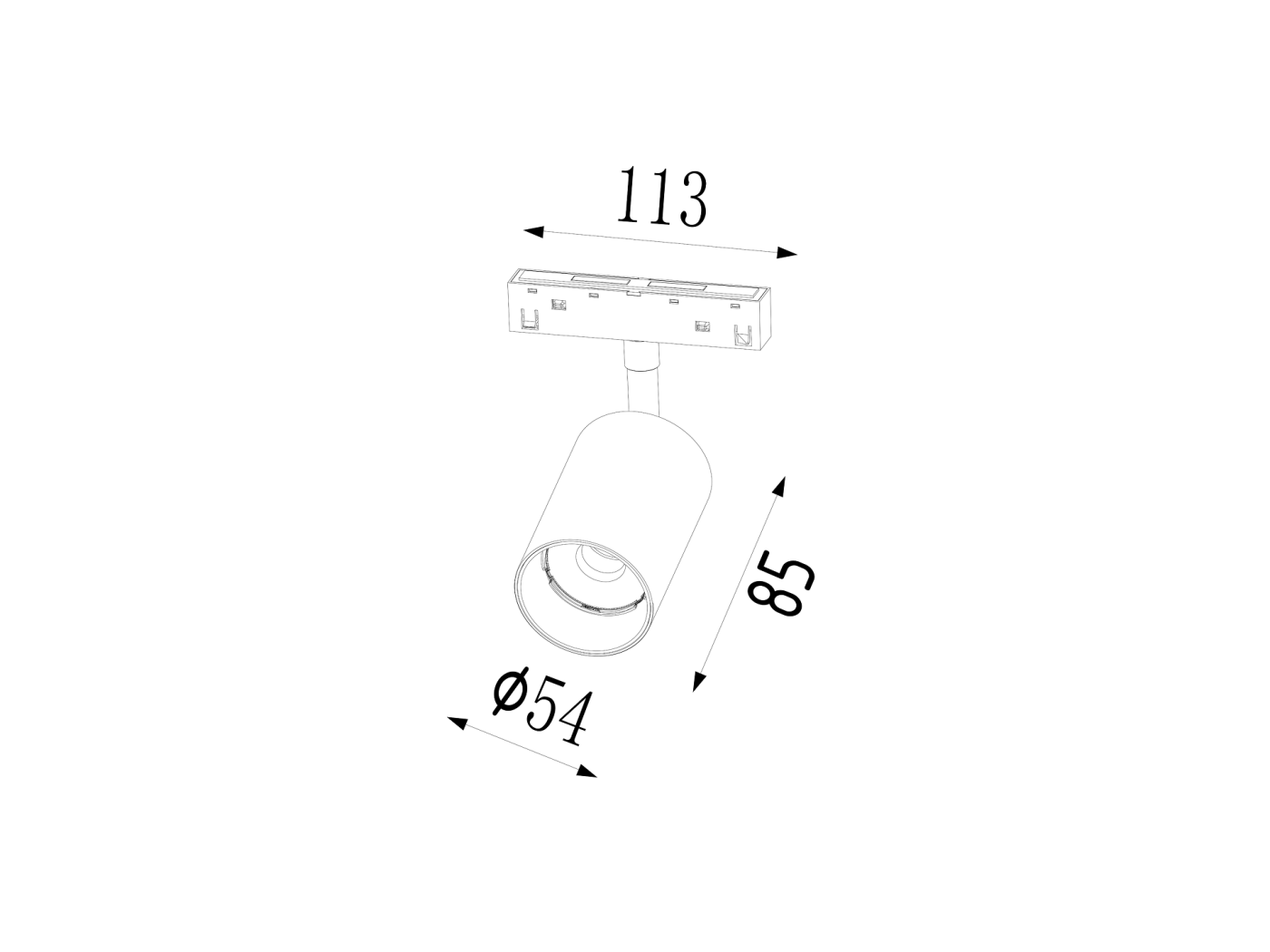 00-00013683 Трековый светильник SY-LINK SWG LUMKER 00-00013683