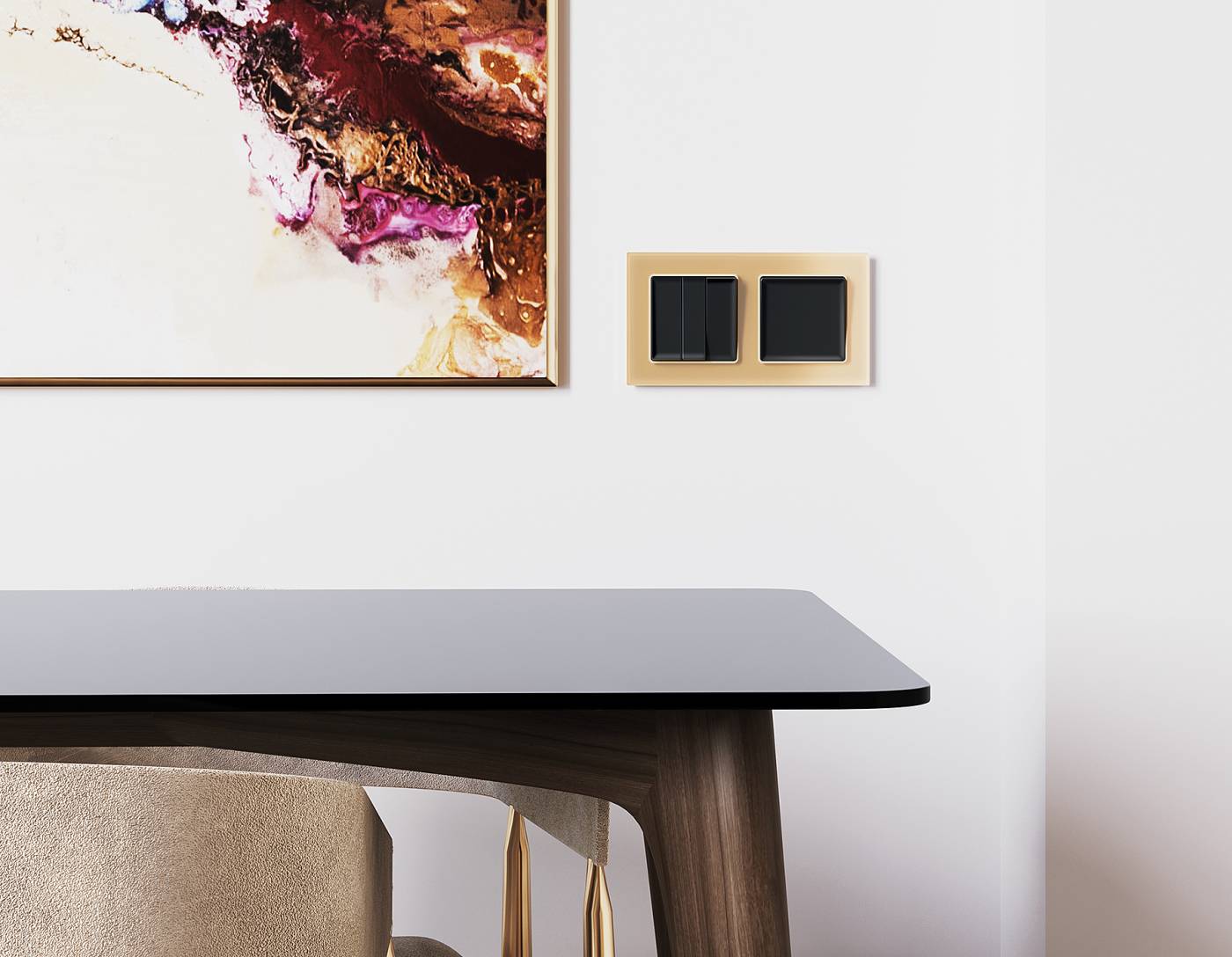 AP8050 Накладка на механизм Ambrella Volt ALFA AP8050