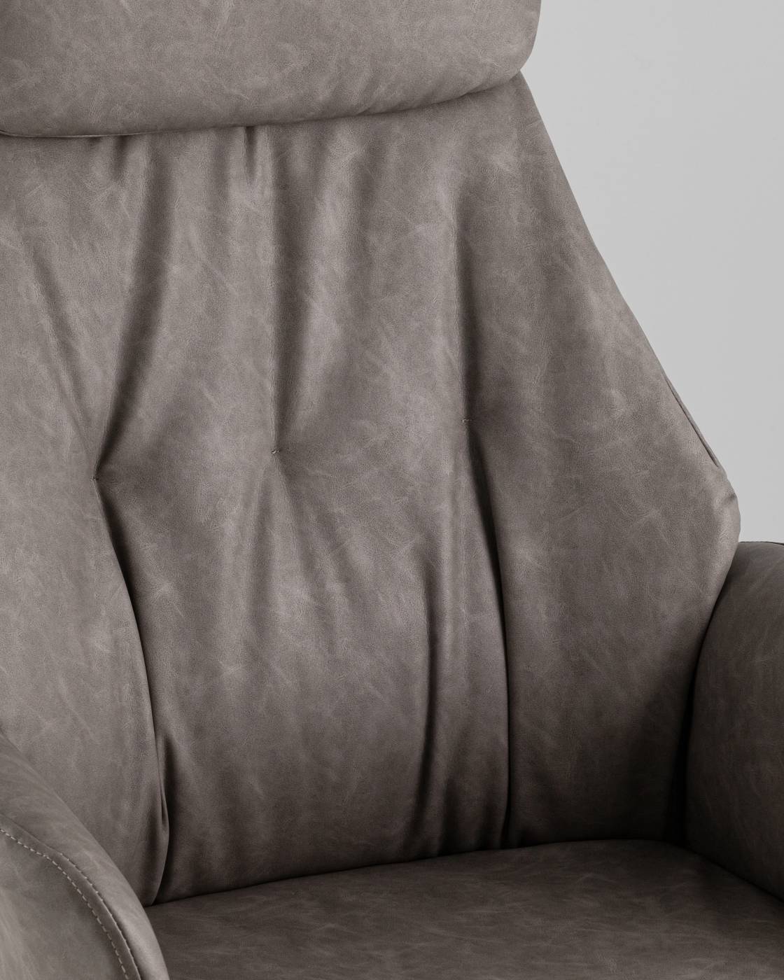 Офисное кресло Stool Group YF-0515 FH-62 grey retro