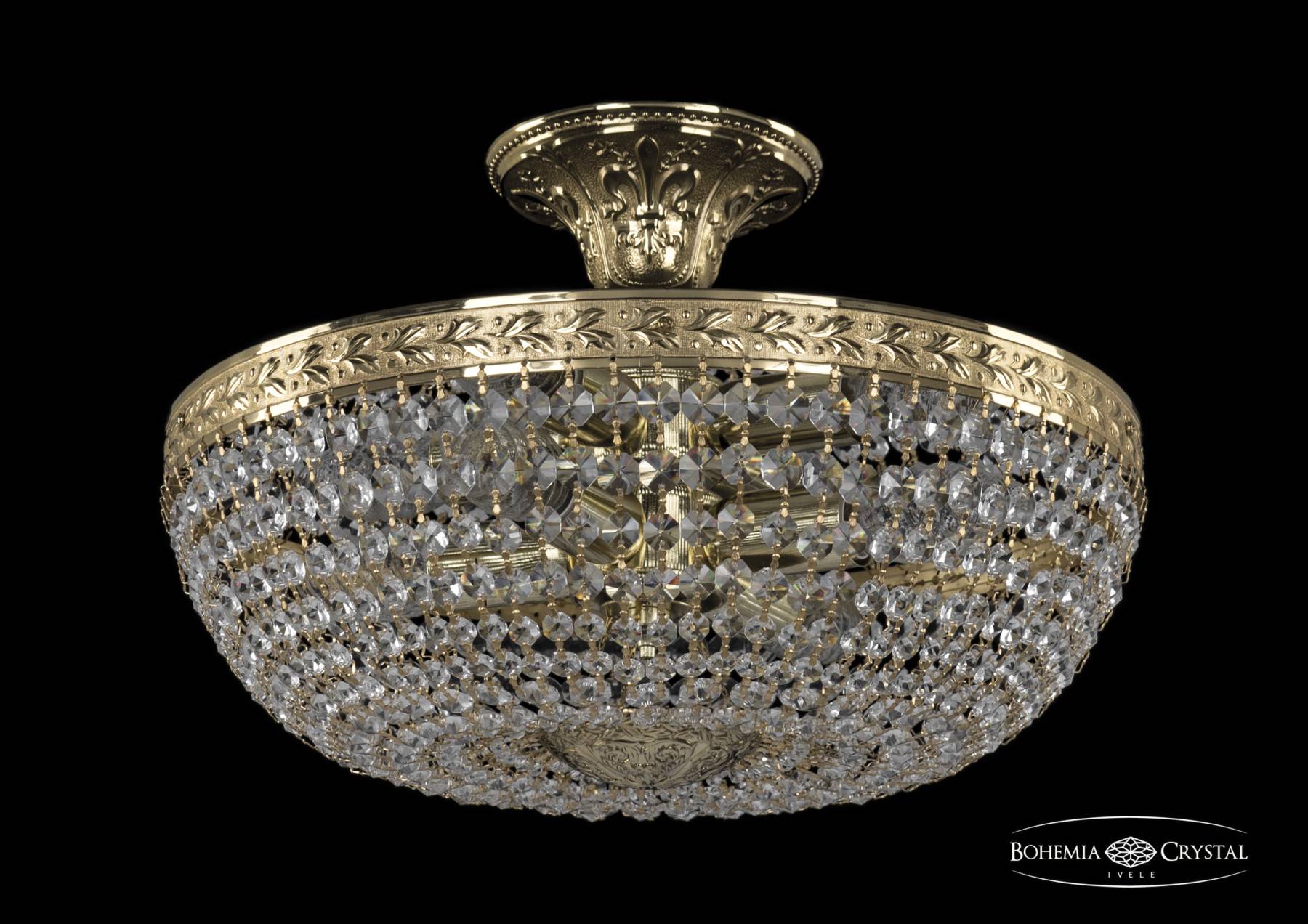 19051/35IV G Потолочная хрустальная люстра Bohemia 1905 19051/35IV G