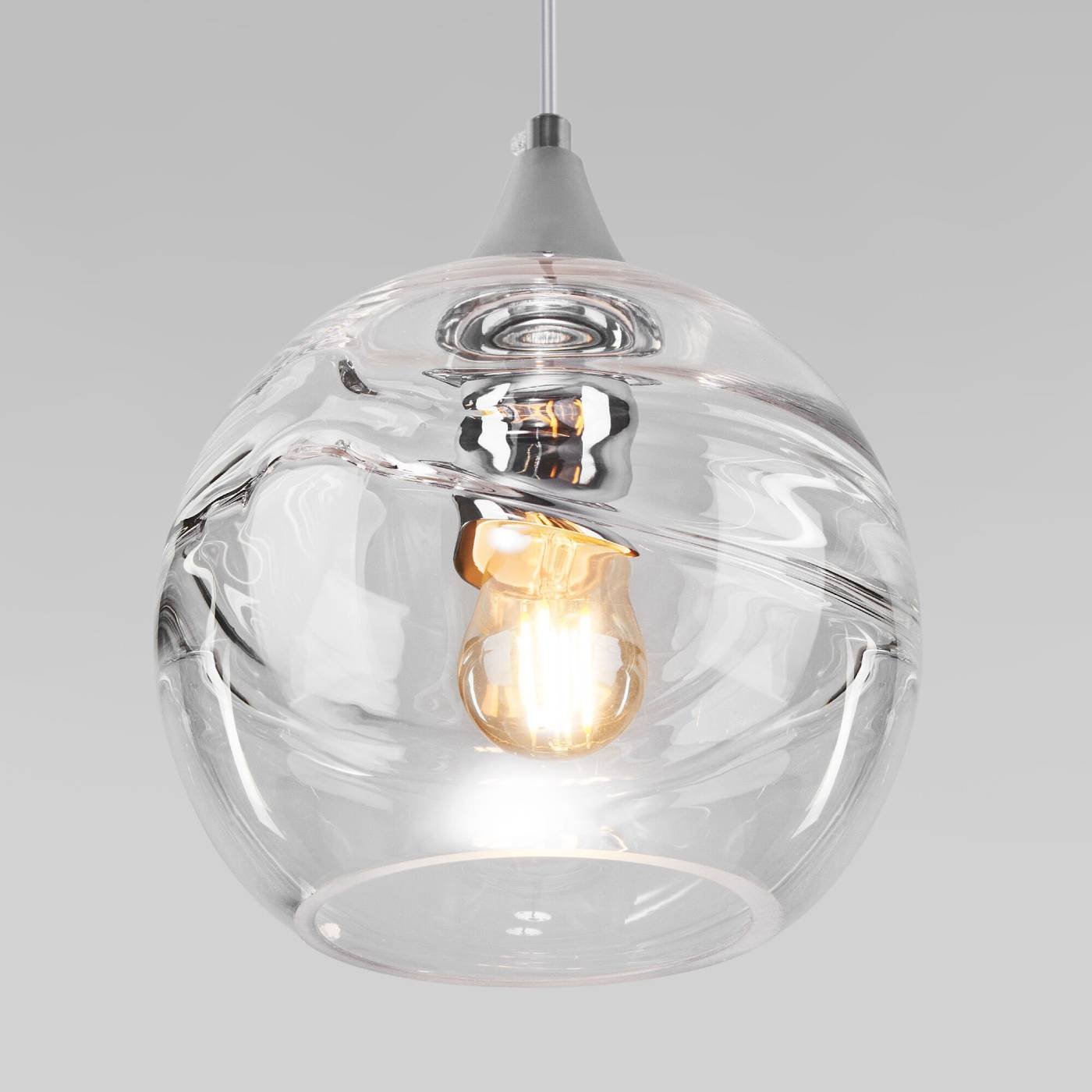 50221/1 прозрачный Светильник подвесной Eurosvet Lotus 50221/1 прозрачный