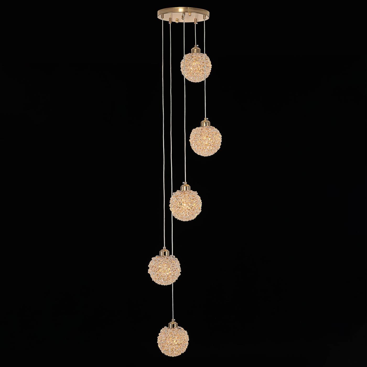 Люстра каскадная Citilux Cloudy CL323052