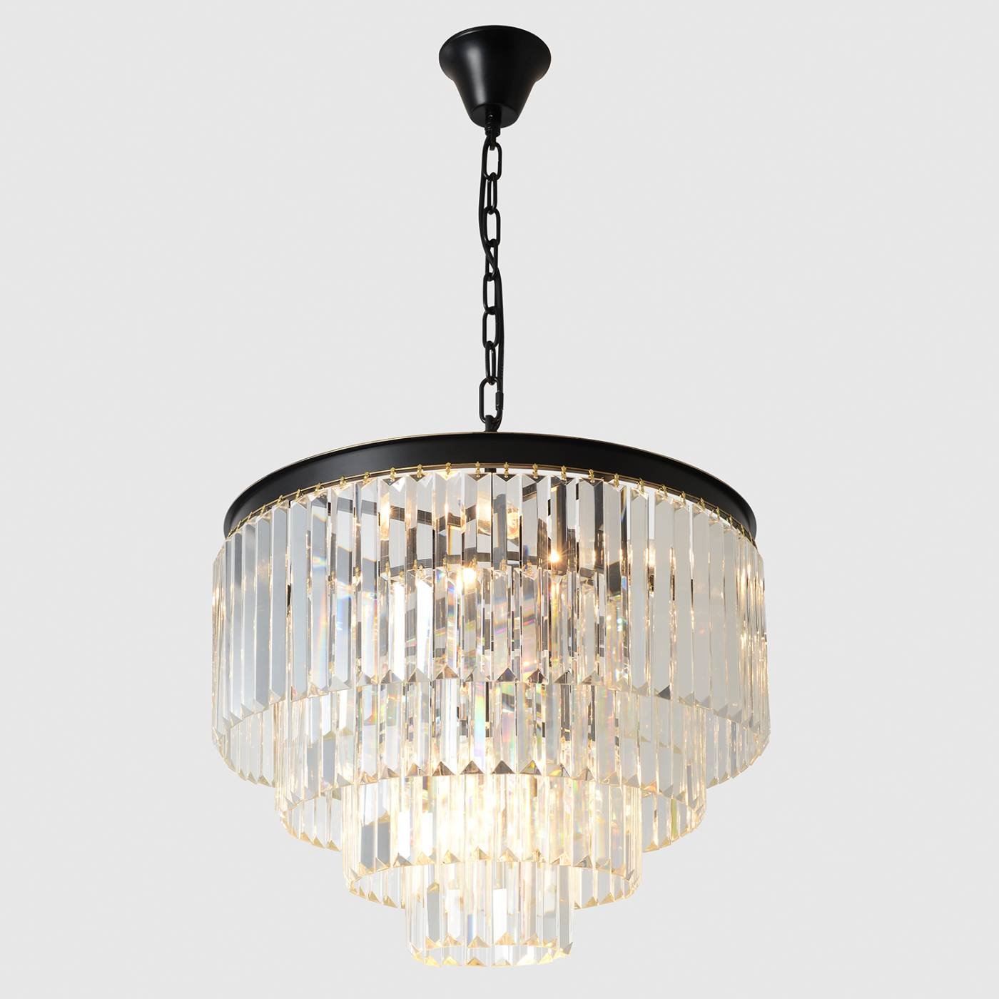 MAXIME SP6 BLACK Подвесная люстра Crystal Lux Maxime MAXIME SP6 BLACK