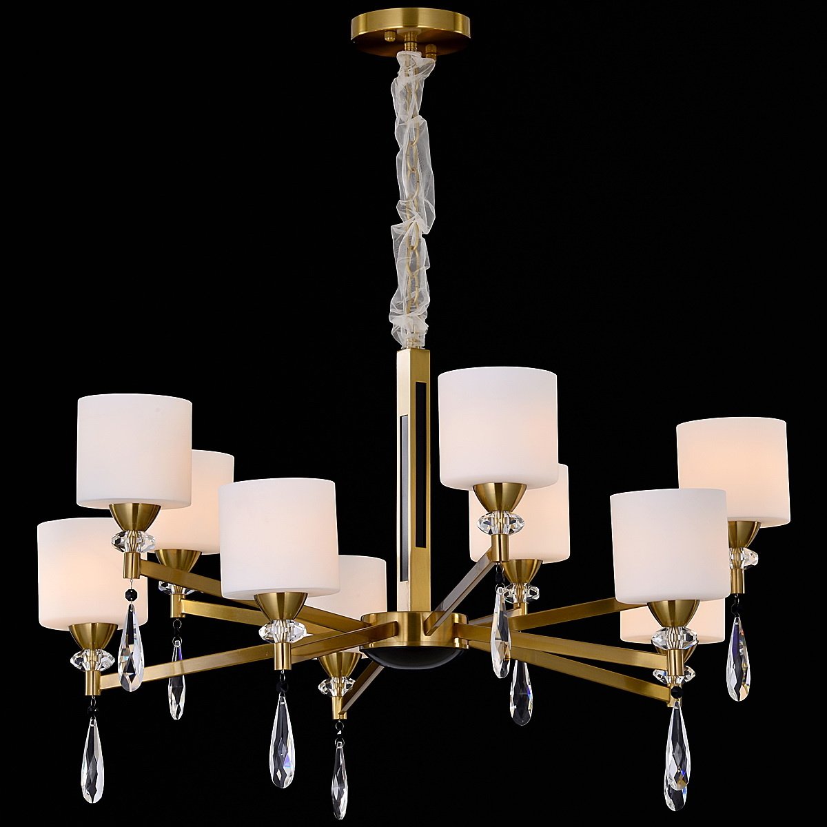 IL5182-10PLS-29 BRASS KELTIC Подвесная люстра ILLUMICO IL5182-10PLS-29 BRASS KELTIC