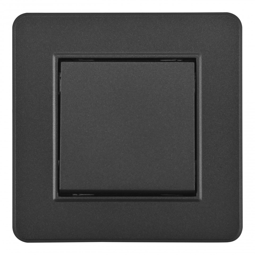 Выключатель Arte Milano Set16-1 SET16-1-30-1 black