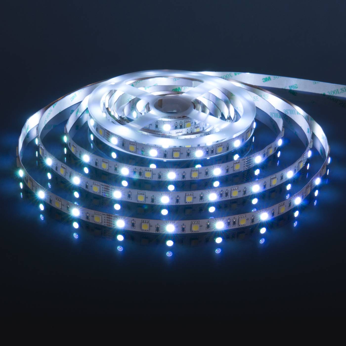 LED лента Elektrostandard Лента светодиодная 60Led 14,4W IP20 RGB 6500K холодный белый (5050+5050 24V 60Led 14,4W IP20 RGBW) a053731