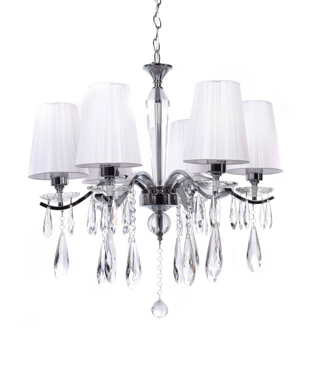 Подвесная люстра Lumina Deco LDP 1726-6 CHR
