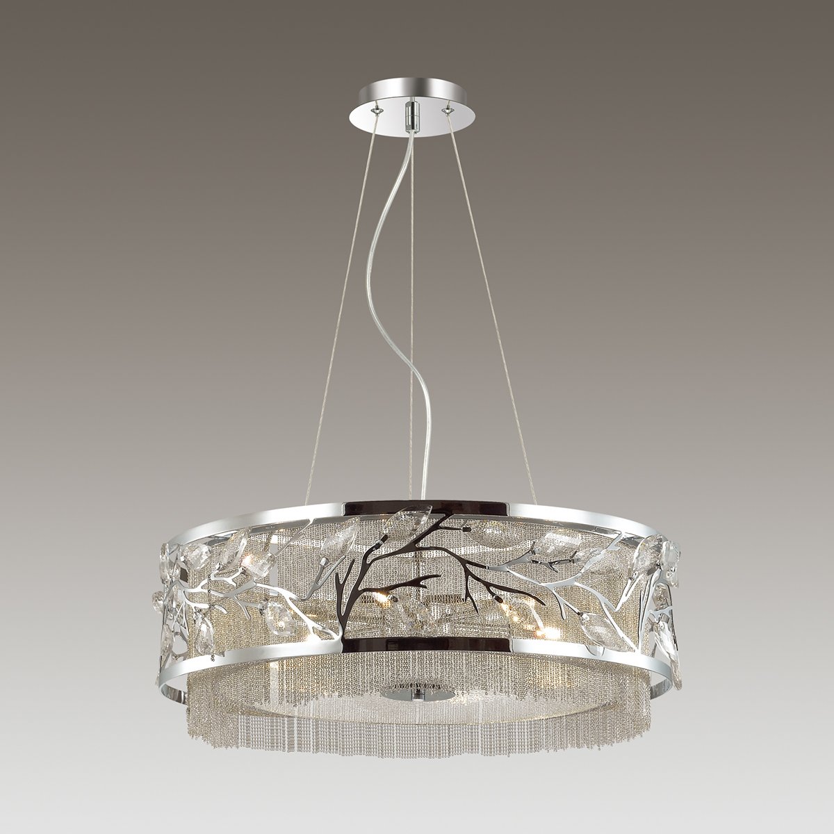 Подвесная хрустальная люстра Eliza Odeon Light 4133/6