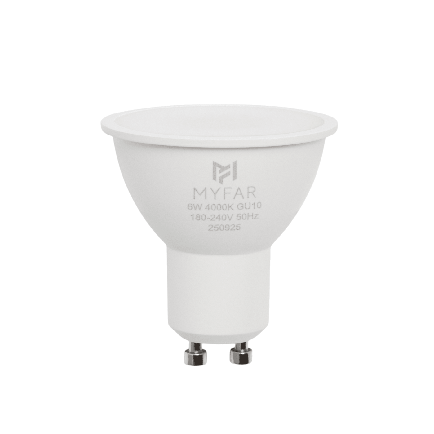 Светодиодная лампочка Базиc GU10 MyFar MB1202GU10-6W4K