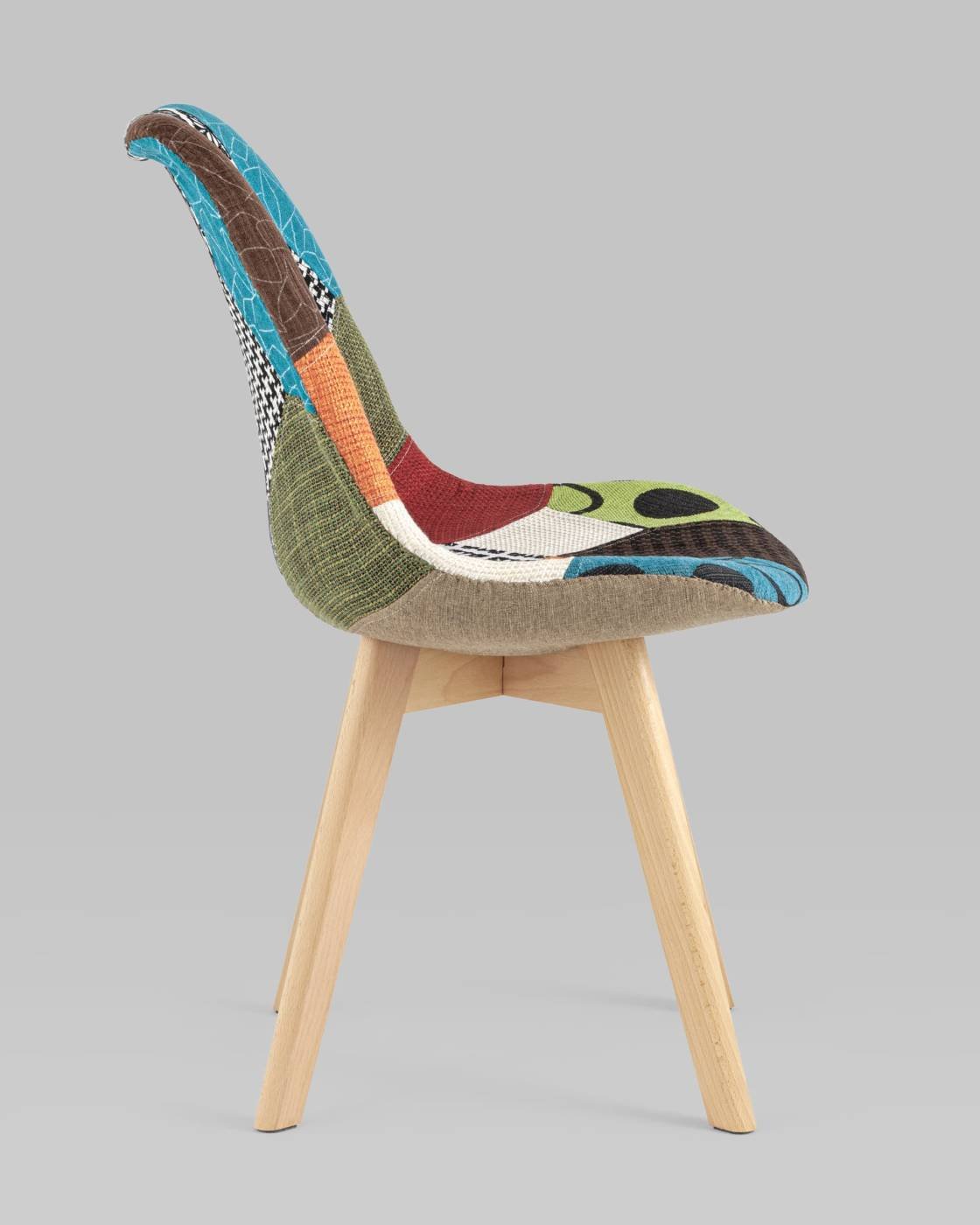 Комплект стульев Stool Group Frankfurt Y863 patchwork X4