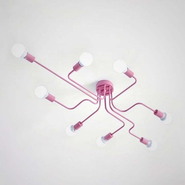 102025-26 Потолочная люстра ImperiumLoft Schemepink01 102025-26