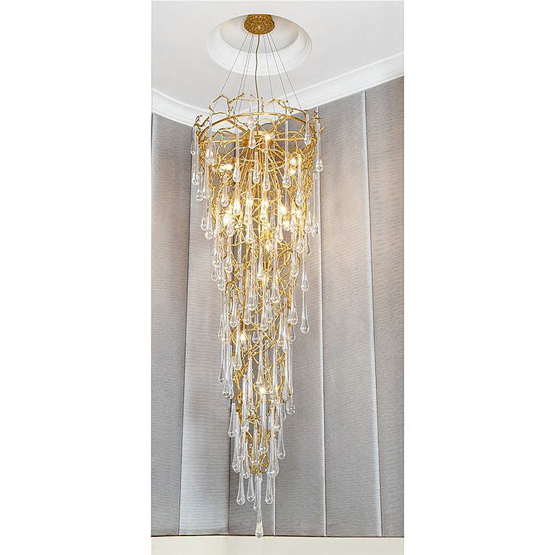 L04316 Люстра каскадная L'Arte Luce Luxury Aqua L04316