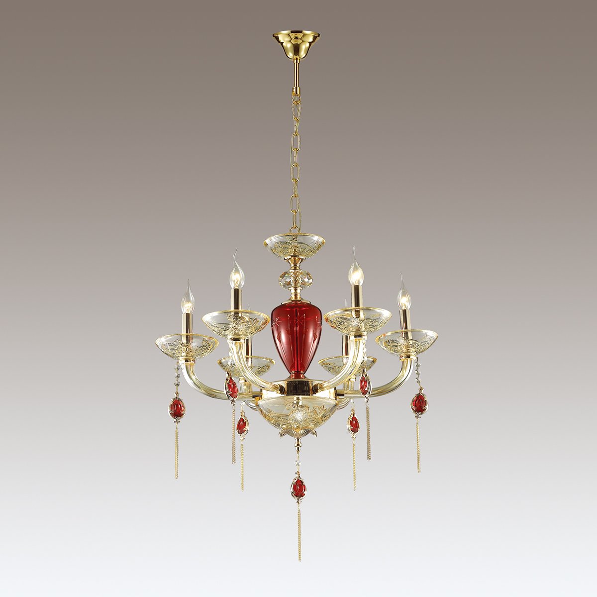 Подвесная люстра Odeon Light Donna 3927/6