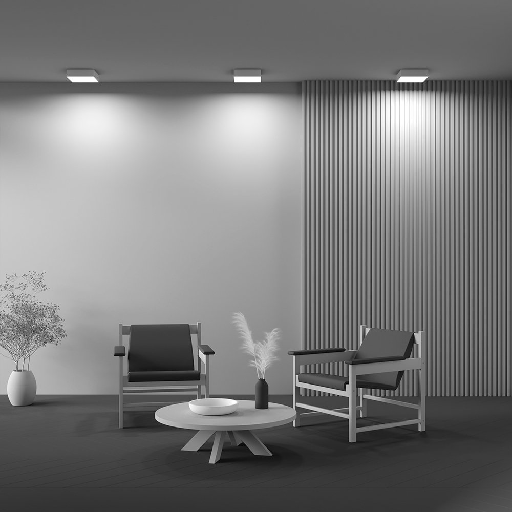 C032CL-24W4K-SQ-W Светильник потолочный Maytoni Zon C032CL-24W4K-SQ-W