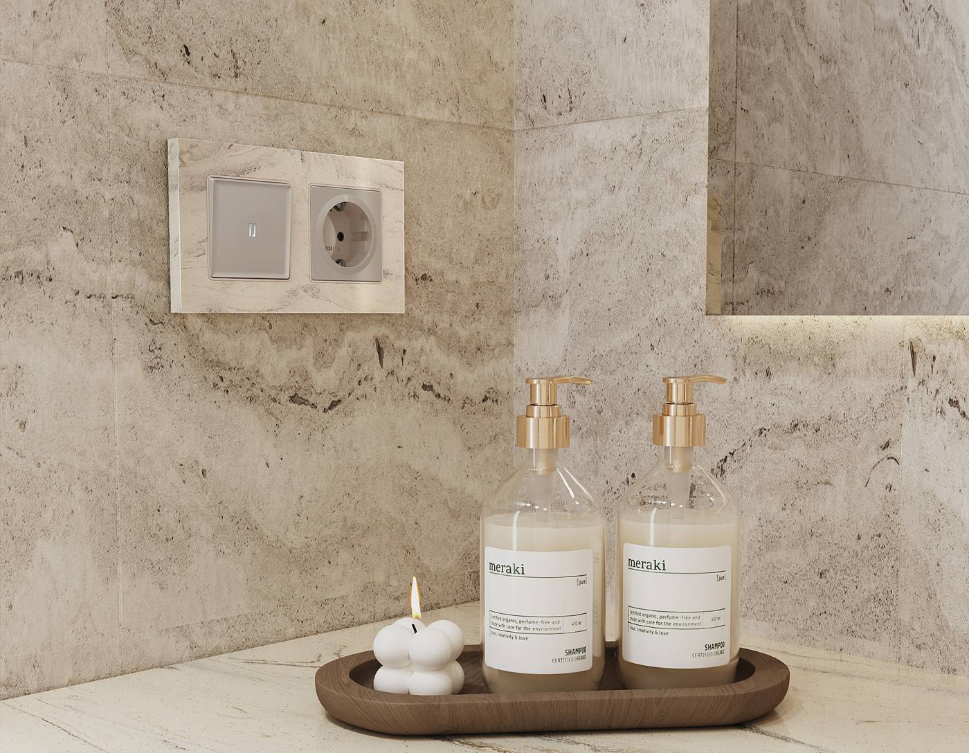 AP3670 Накладка на механизм Ambrella Volt ALFA AP3670