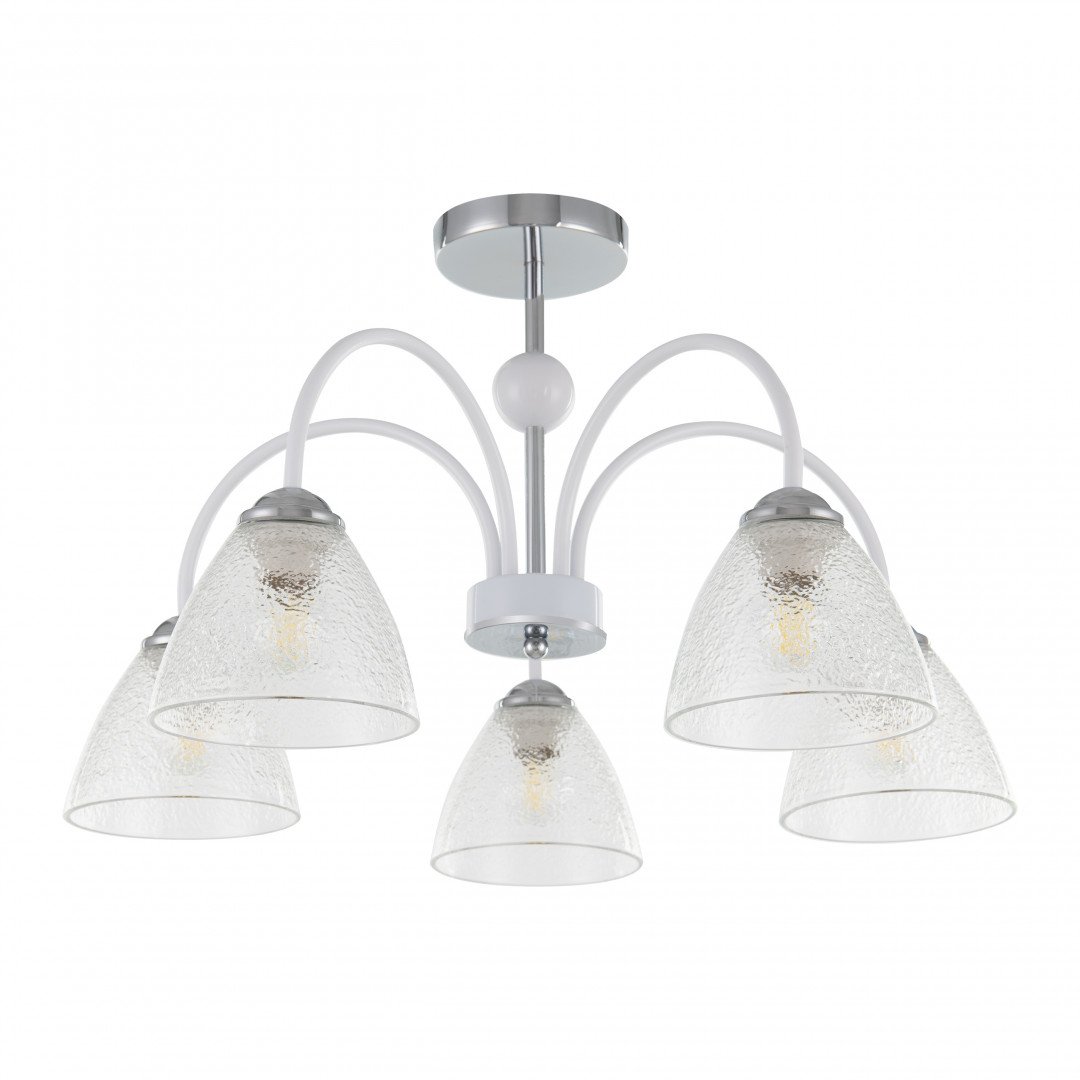 321410/5 CR+WH Потолочная люстра Arte Milano Napoli 321410/5 CR+WH