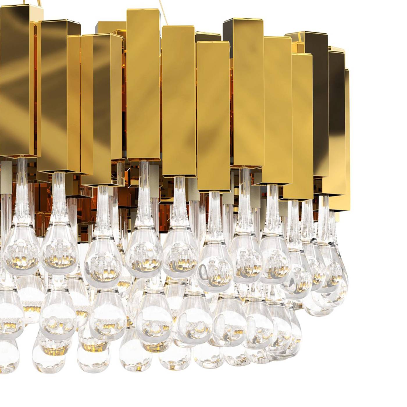KM0988P-16 gold Подвесная люстра Delight Collection Trump KM0988P-16 gold