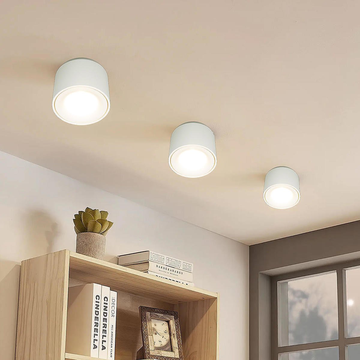 10219 White 3000K Накладной светильник Loft It Tictac 10219 White 3000K
