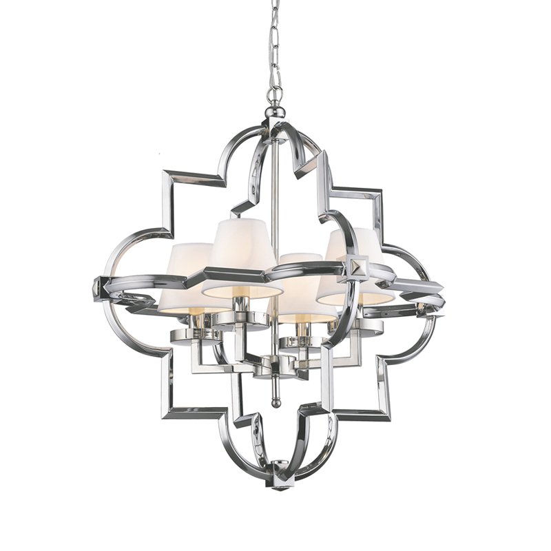 KM0728P-4M nickel Подвесная люстра Delight Collection Mandeville KM0728P-4M nickel