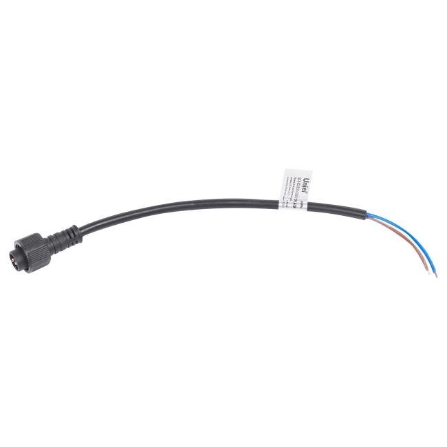 UCX-LD2/L52-0.25M/M7 DC24V BLACK Провод, 25см, для подключения линейных прожекторов 24V серии L52, L53 к блоку питания Uniel L52 линейные wallwasher UCX-LD2/L52-0.25M/M7 DC24V BLACK