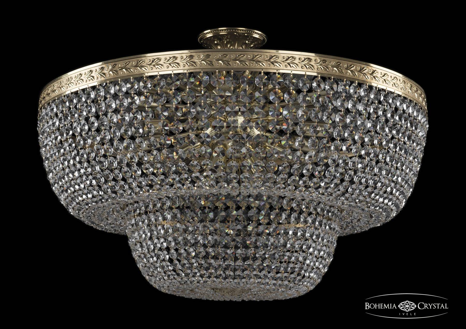 19101/80IV G Потолочная хрустальная люстра Bohemia 1910 19101/80IV G