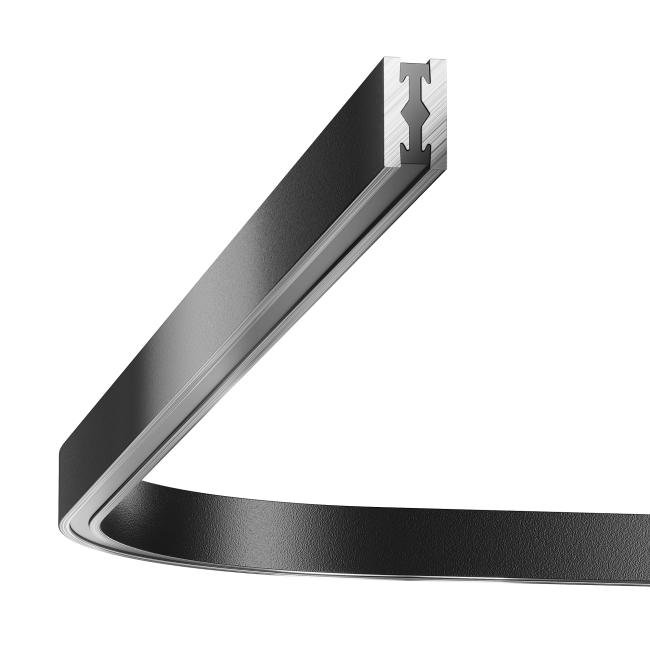 TRX154-RC80-B Радиусный коннектор для шинопровода Maytoni Accessories for tracks Flarity TRX154-RC80-B