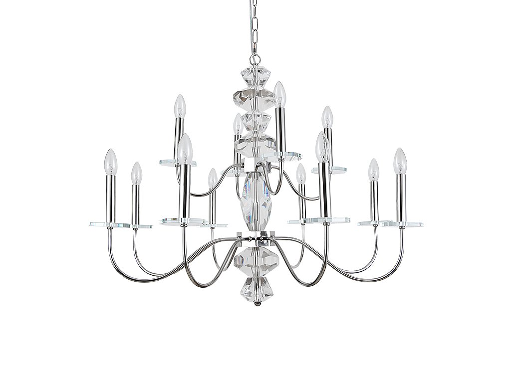 Подвесная люстра Newport Vanessa 3878+4/С nickel