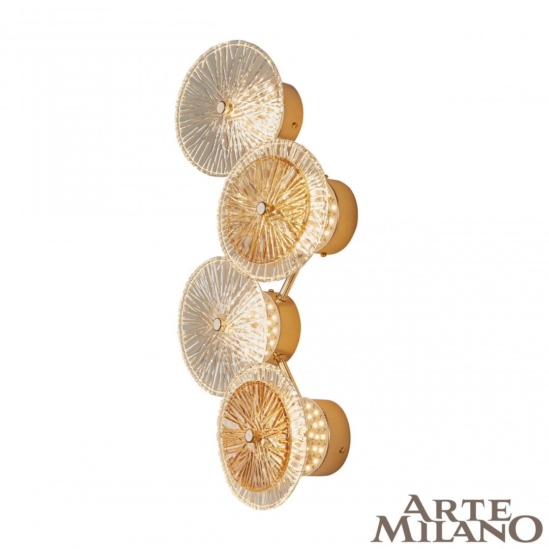 Настенное бра Arte Milano 4.1252B.D250.H500.LED G