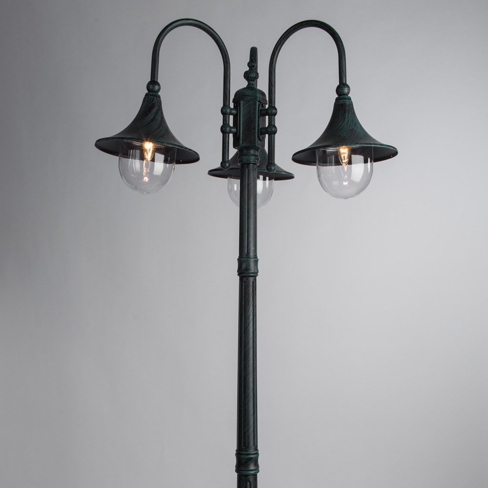 A1086PA-3BG Столб фонарный уличный Arte Lamp MALAGA A1086PA-3BG