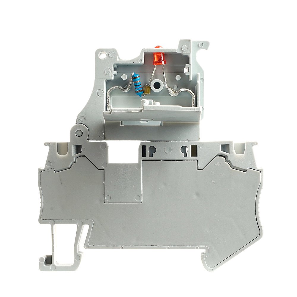 50189 Зажим пружин.2-проводн.проходн. 4,0 мм Stekker LD552-1-01 50189