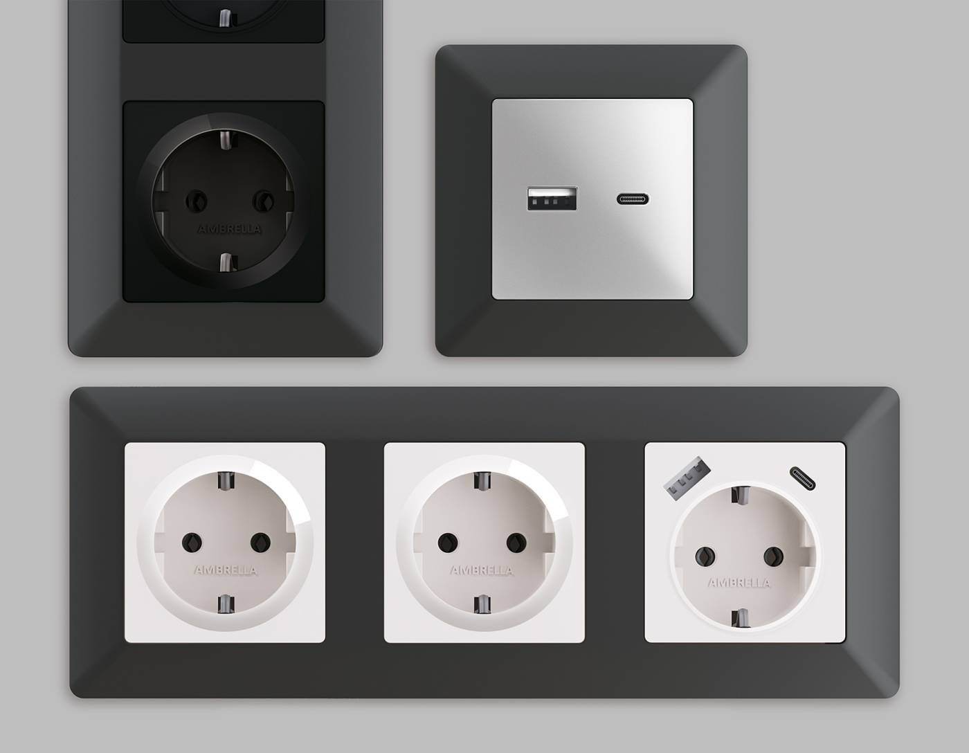 AF110804 Рамка Ambrella Volt Line AF110804