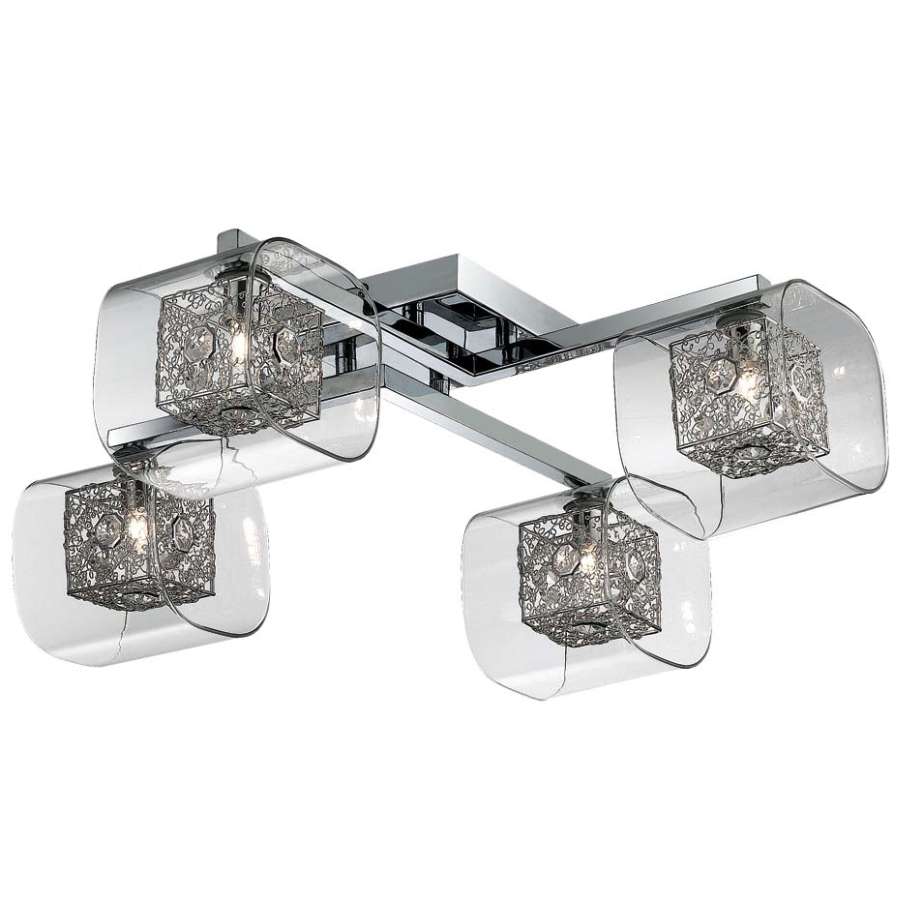 2006/4C Потолочная люстра Odeon Light Forta 2006/4C