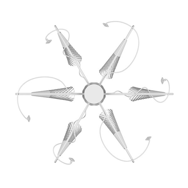 Потолочная люстра Lightstar Aereo 711060