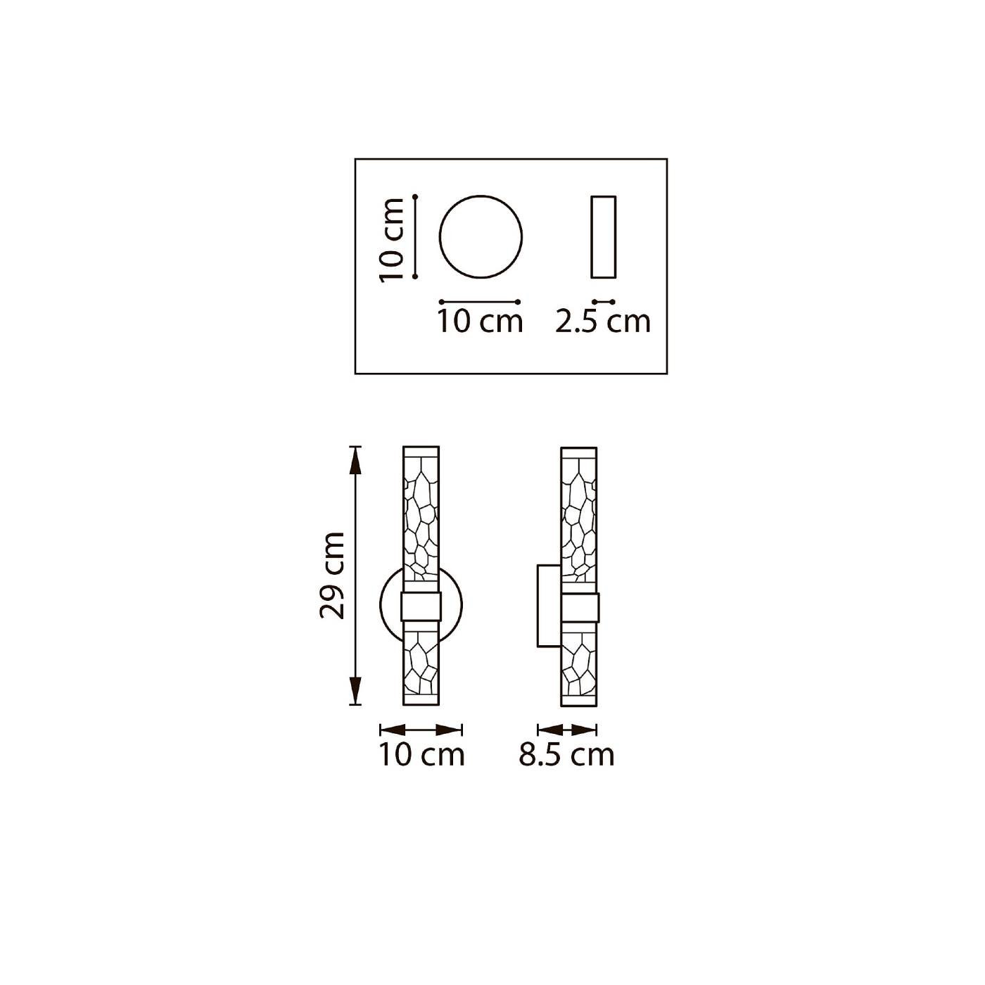 Настенный светильник Lightstar Acrile 737662
