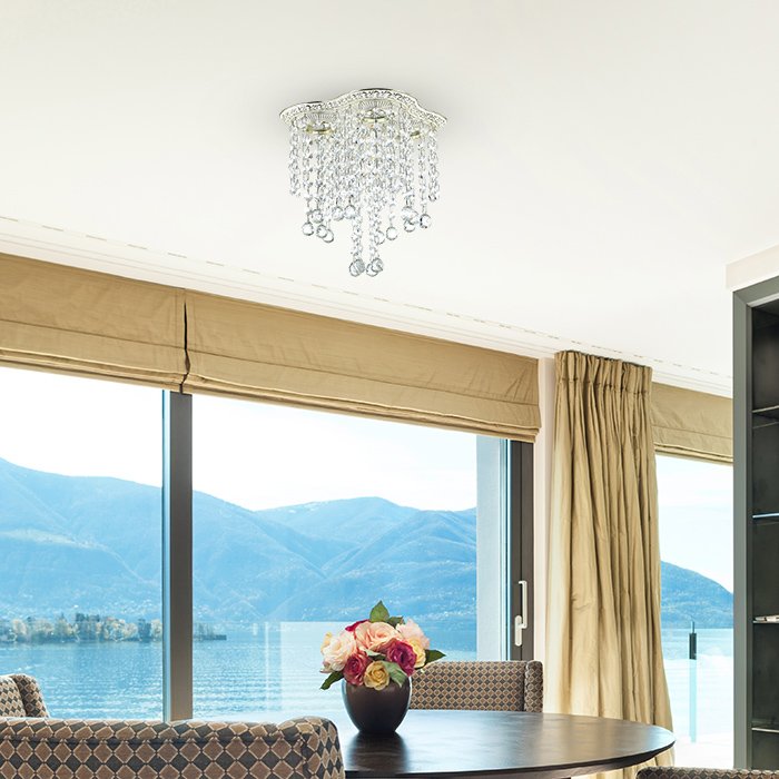 Встраиваемый светильник с узорами Grape 370022 Novotech