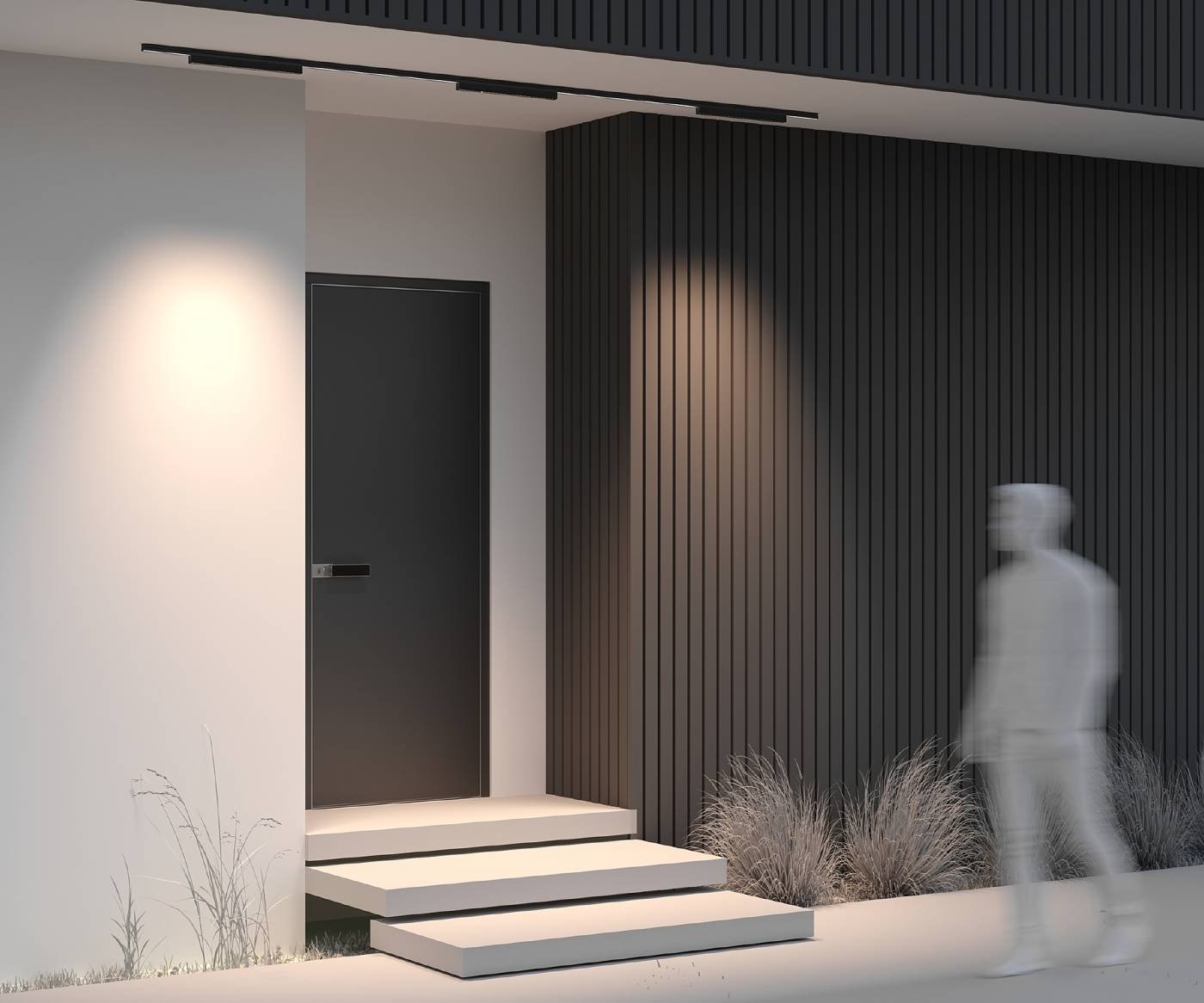 Трековый светильник Maytoni Points O-TR02-2-S-24WB3K