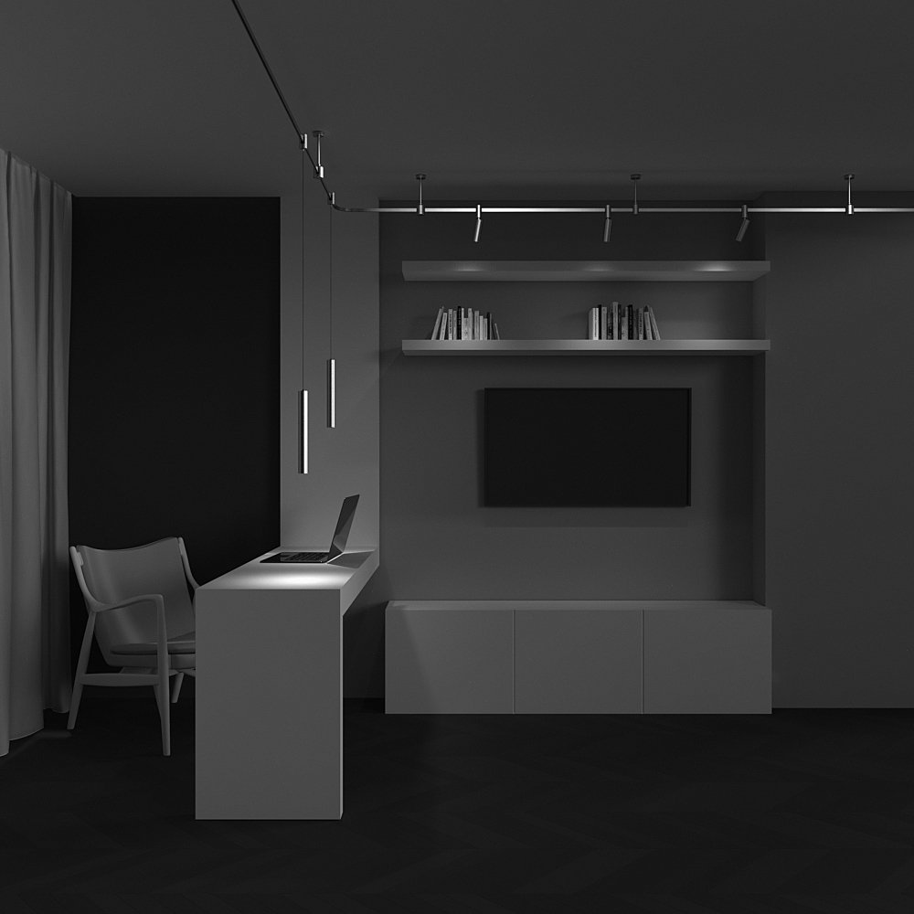 TR155-1-5W4K-PT Трековый светильник Maytoni Focus Led TR155-1-5W4K-PT