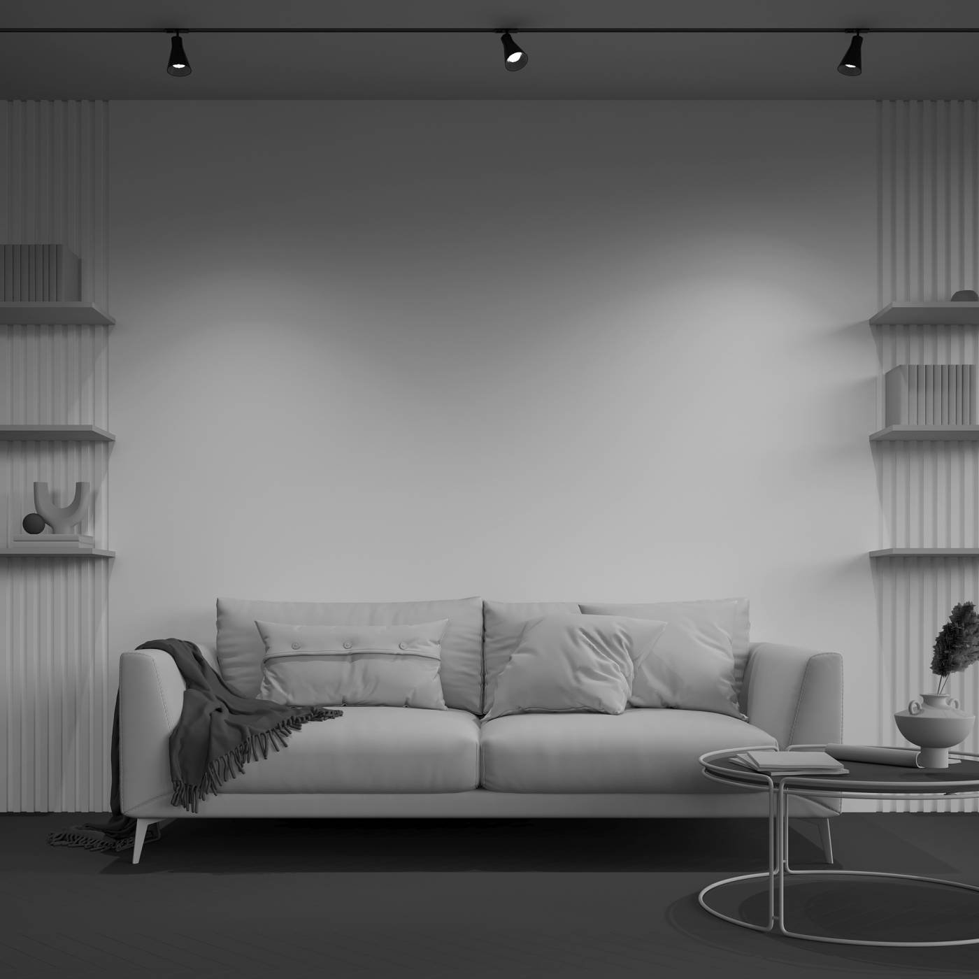 Трековый светильник Maytoni Virar Unity TR022-1-GU10-B