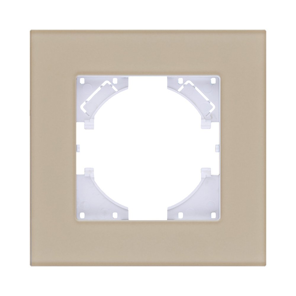 RM1GD Рамка 1-постовая, стекло золотой Kollinger Reflex MG RM1GD