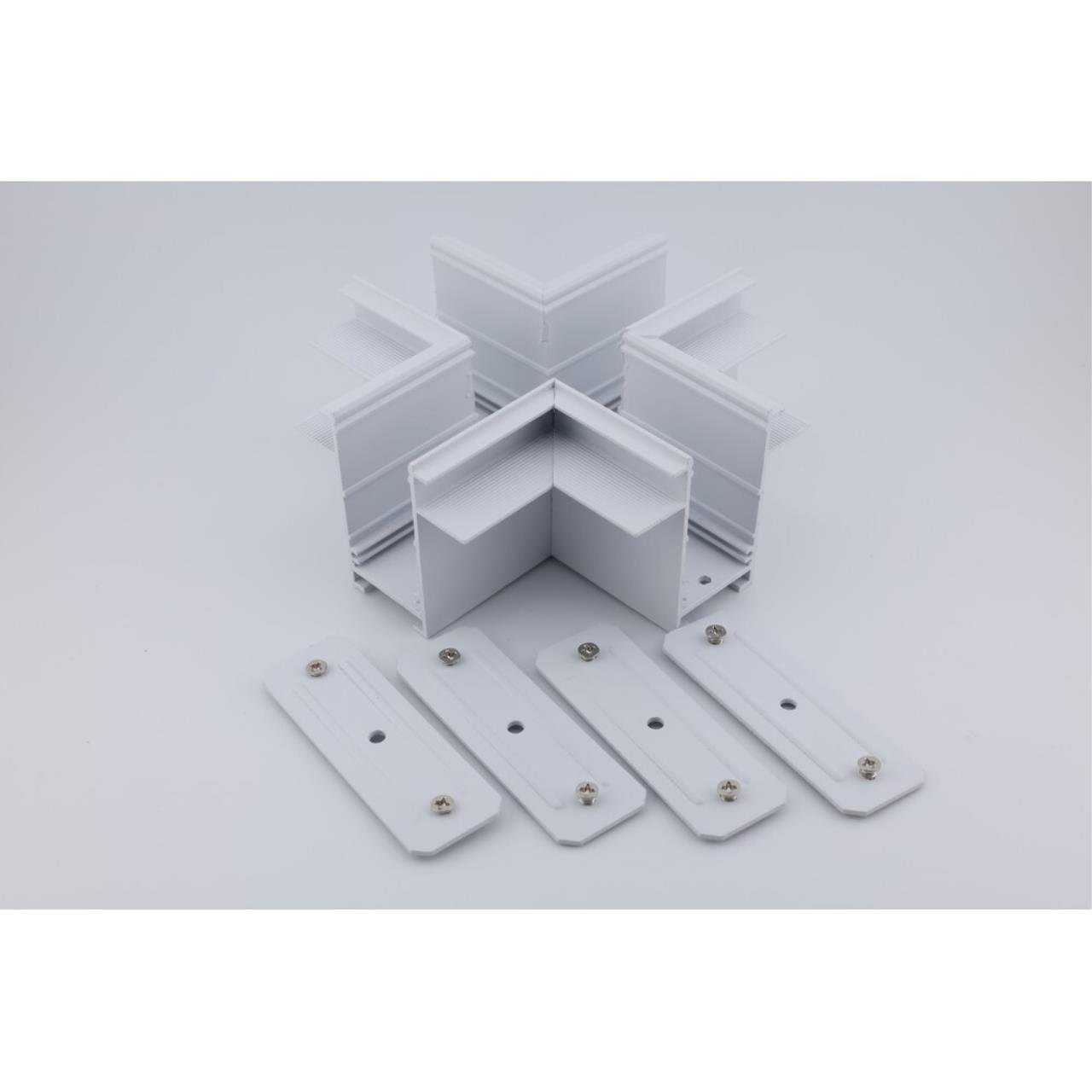 APL.0285.10.04 Трековый соединитель Х-образный Magnetic track 220 Aployt APL.0285.10.04