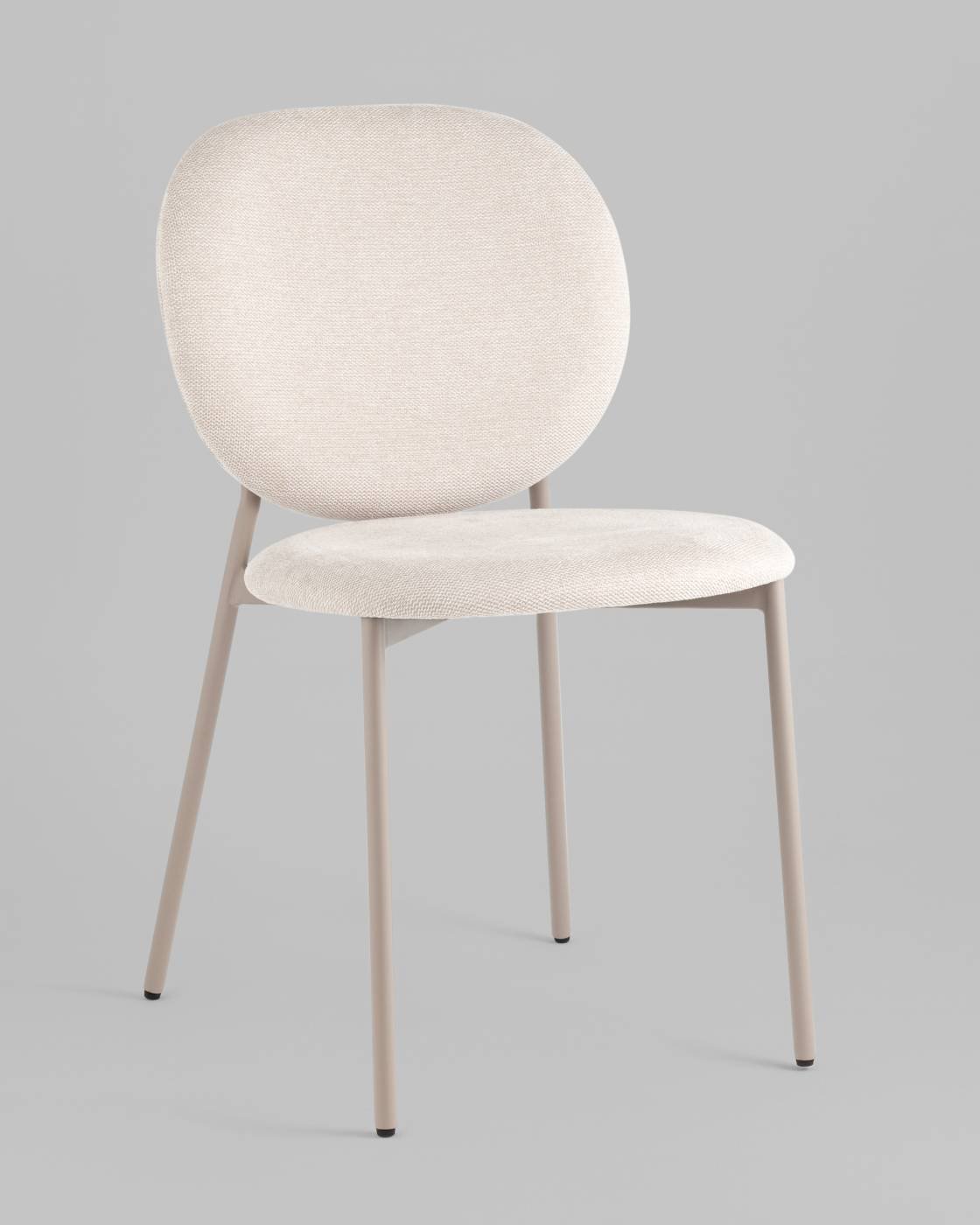 DR-20032C-1 NP URL57-2 Creamy-2 Обеденный стул Stool Group Pip DR-20032C-1 NP URL57-2 Creamy-2