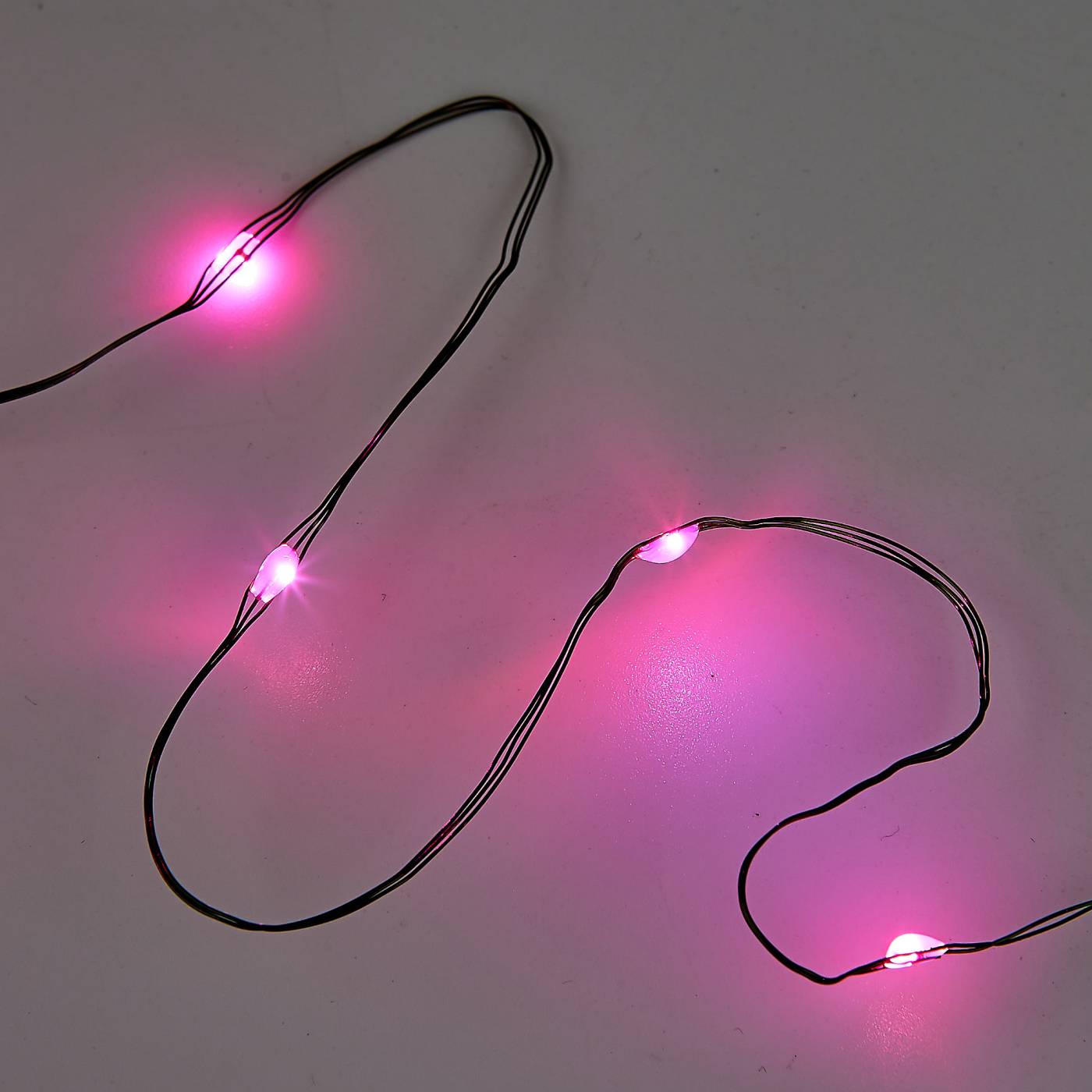 Гирлянда Uniel ULD-S2000-200/DGA PINK IP20 DEW