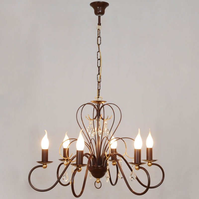 1401 Подвесная люстра Северный свет Версаль свеча 1401