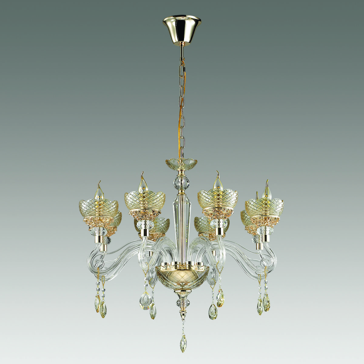3999/8 Подвесная люстра Odeon Light Dorata 3999/8