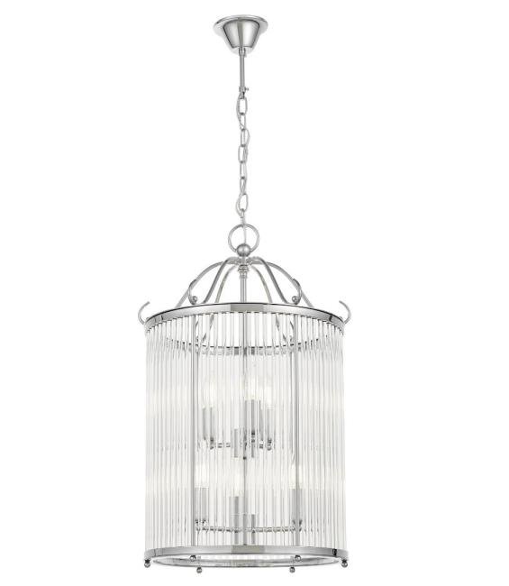LDP 1235-6 CHR Подвесная люстра Lumina Deco Boston LDP 1235-6 CHR