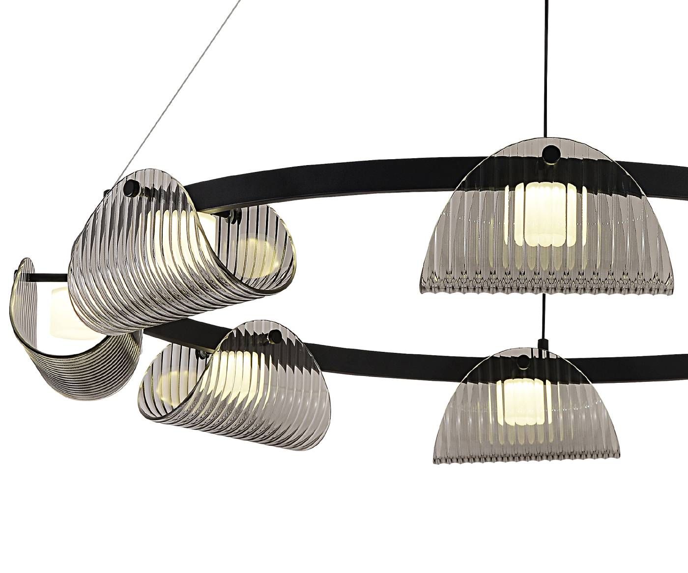 Подвесная люстра KINK Light Каспи 08447-8A,19(16)