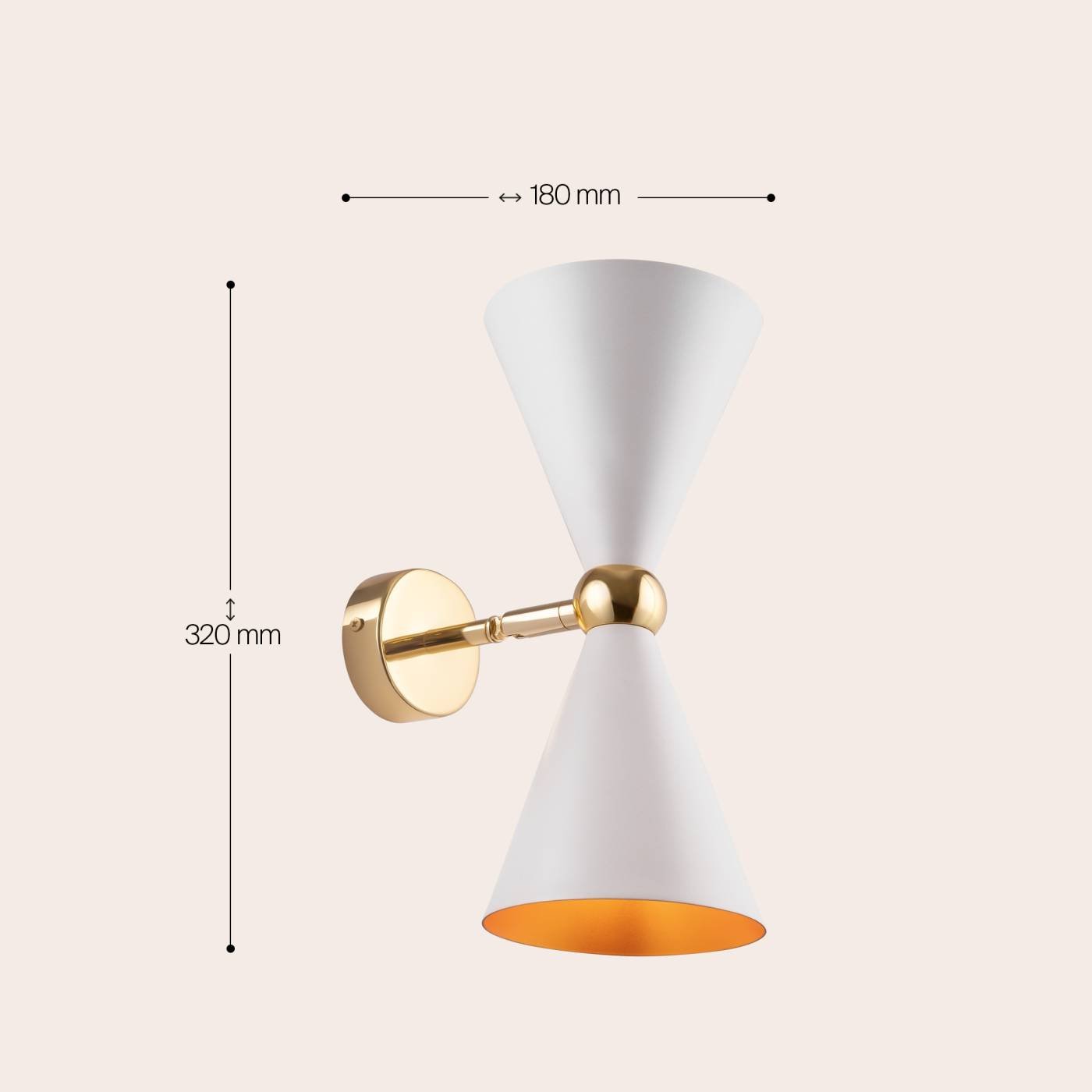 MOD108WL-02WG Настенное бра Maytoni Vesper MOD108WL-02WG