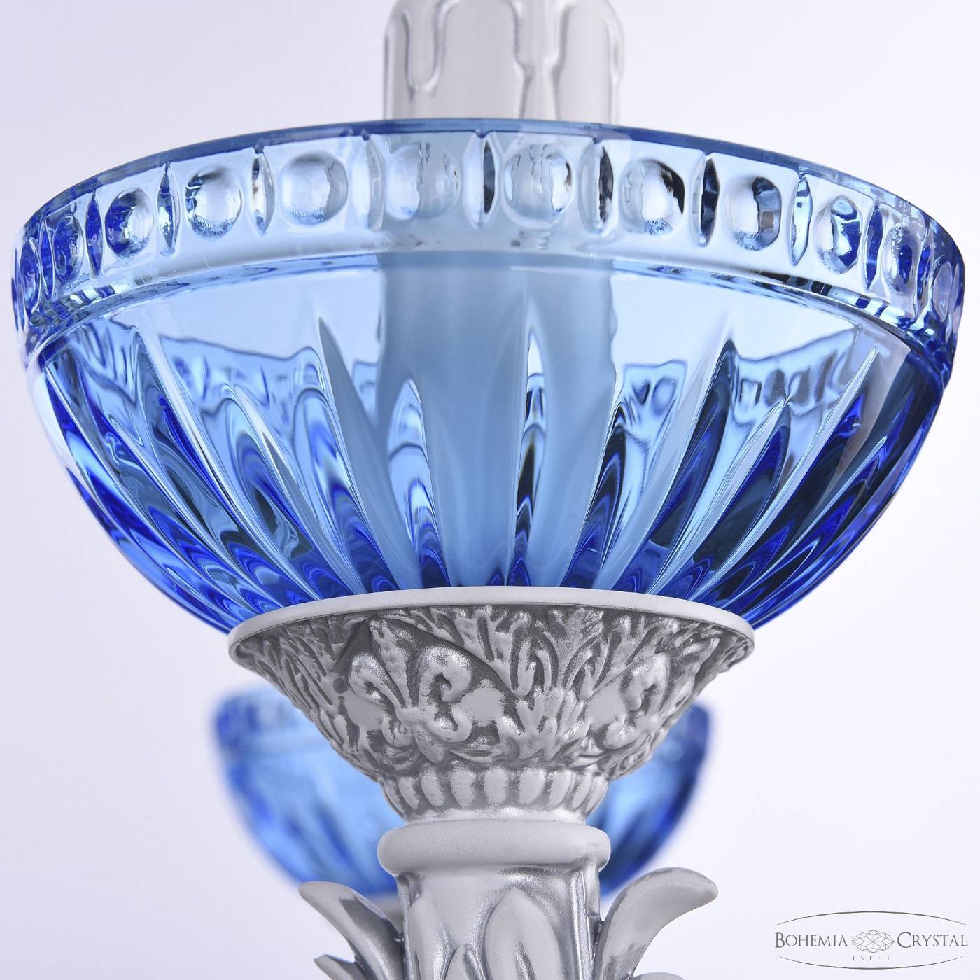 Подвесная люстра Bohemia AL7901 AL79101P/8/250 WMN P Aquamarine/M-1G