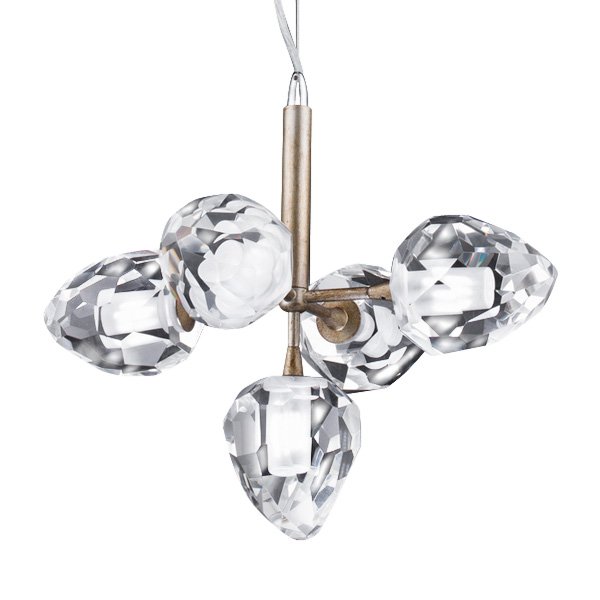 P68038M-5 gold Подвесная люстра Delight Collection On the Rocks P68038M-5 gold
